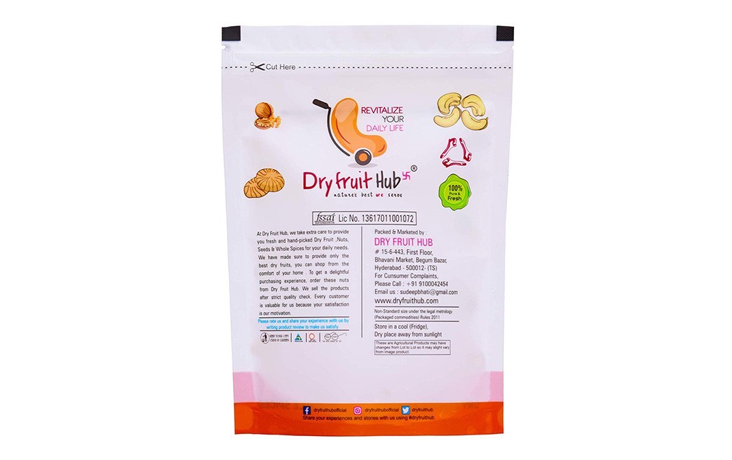 Dryfruit Hub Raisins With Seeds46    Pack  400 grams
